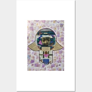 Buddha Speaks Hamsa by Harriette Knight Posters and Art